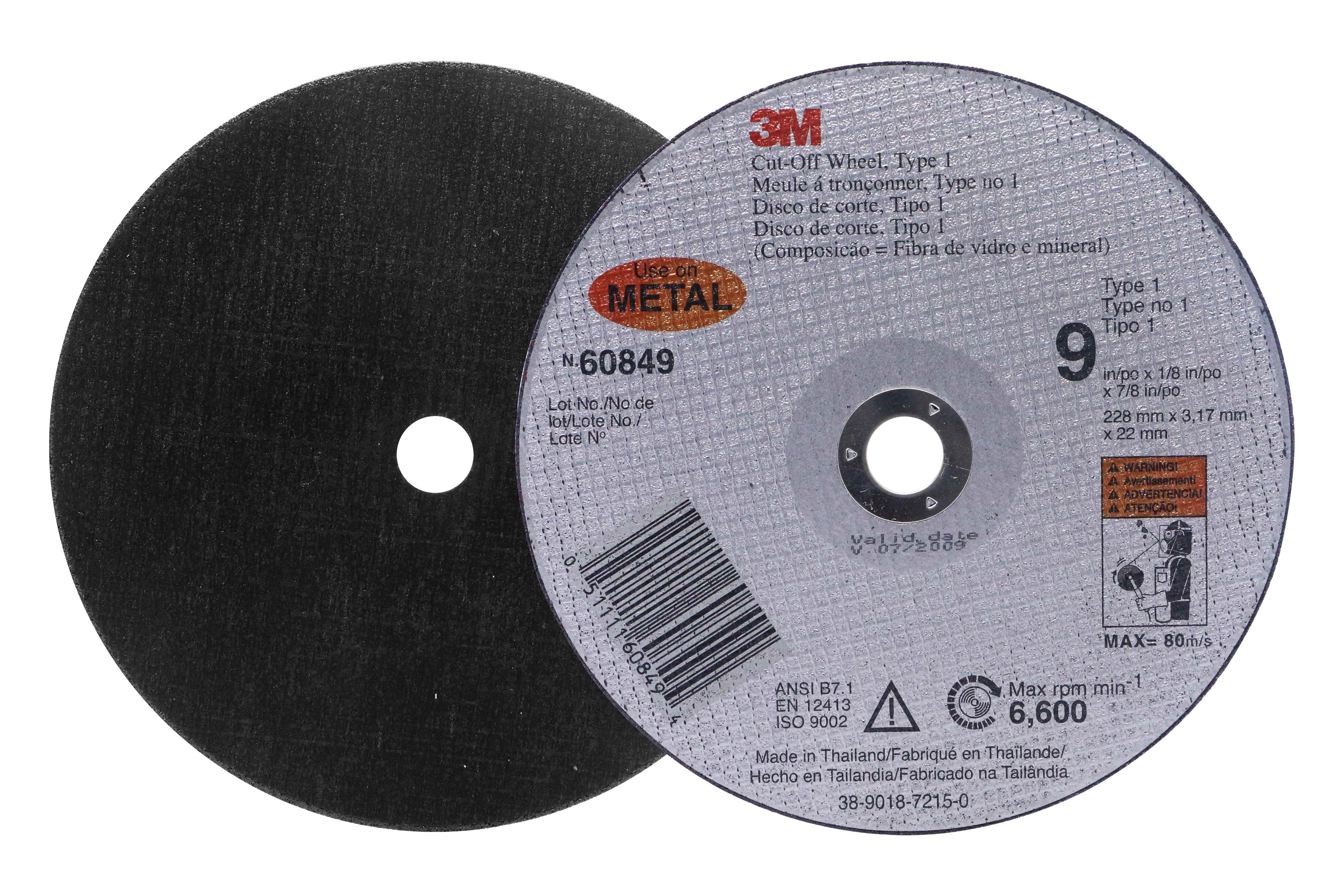 3M CutOff Wheel 9 inches (1 box/10 pieces) Shop Online 3M CutOff Wheel 9 inches (1 box/10 pieces) Shop Online